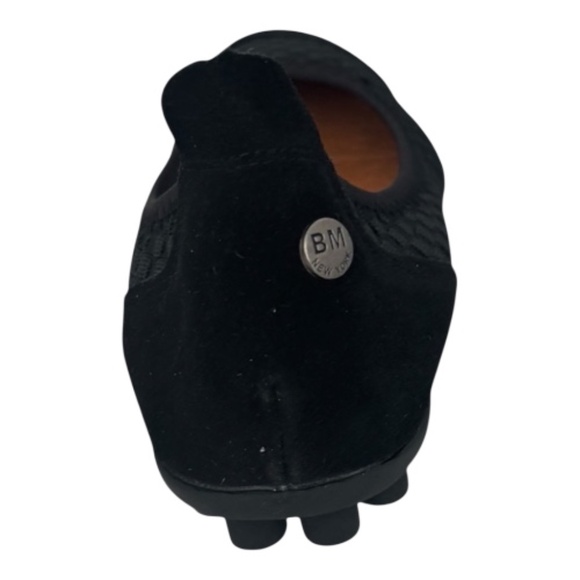 Bernie Mev Bella Me Slip-On Ballet Flat Black Shoe Lightweight Comfort EU 38 NWB - Picture 6 of 7
